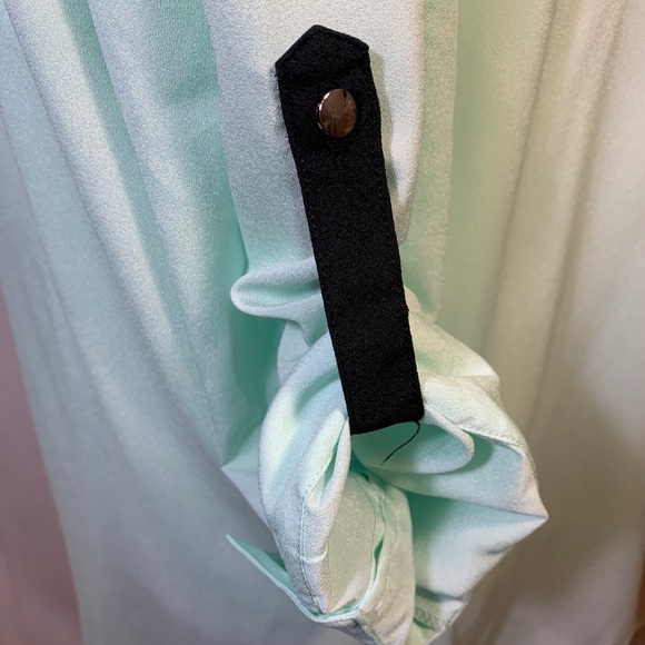 New York & Company Mint Green Tunic Top - Picture 5 of 8